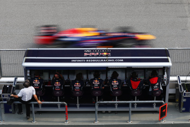 Infiniti Red Bull Racing Pit Wall